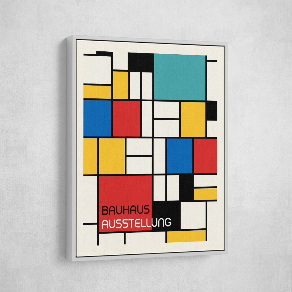Bauhaus Geometric Design Retro 5 Wall Art